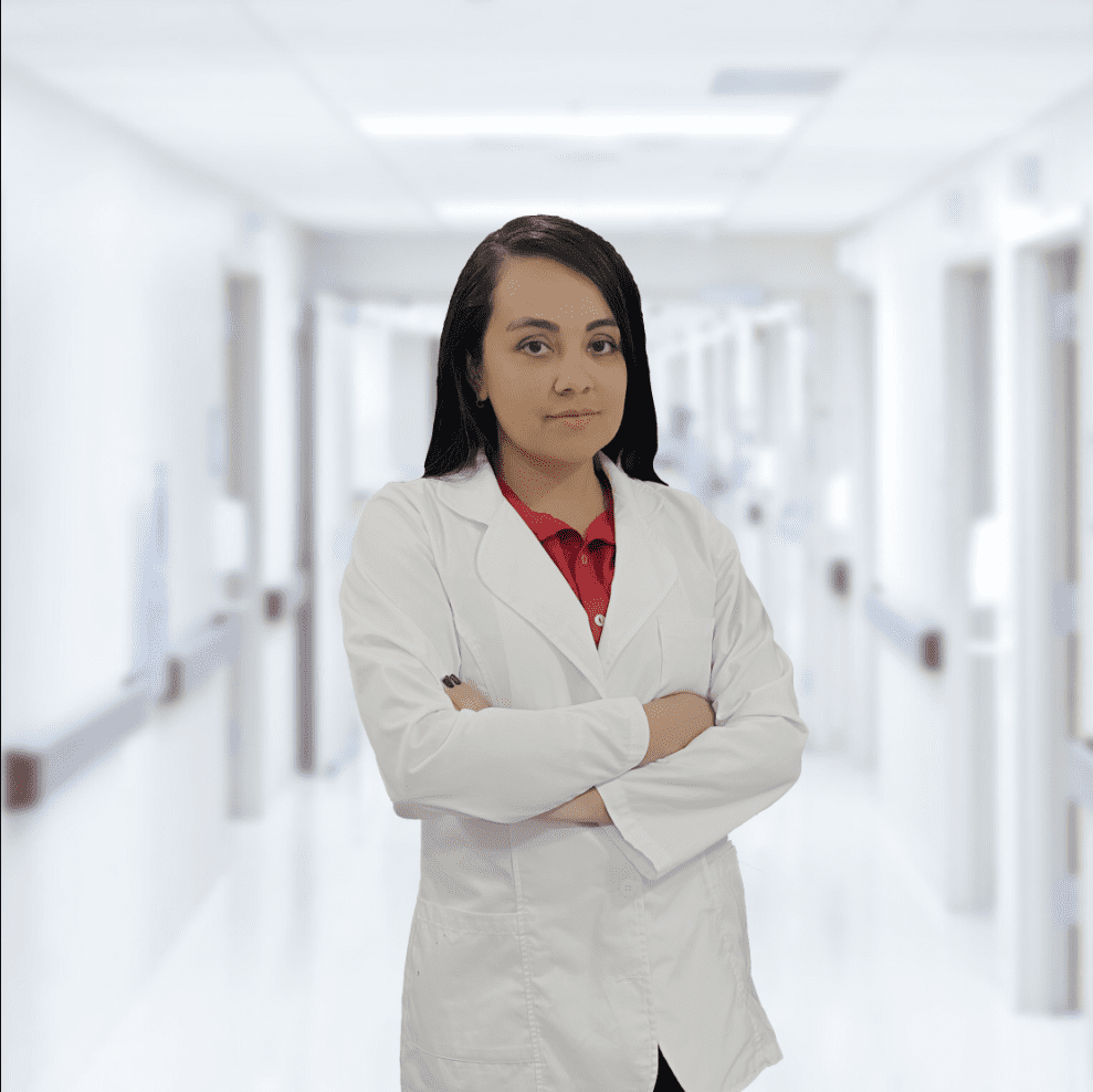 Dr. Carol Castro, microbiologist at Uvita Lab