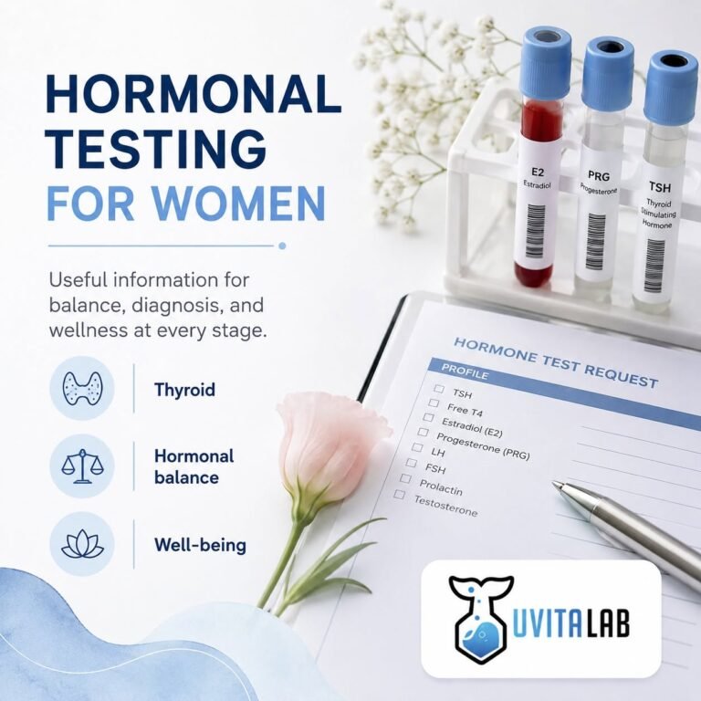 Hormonal testing for women